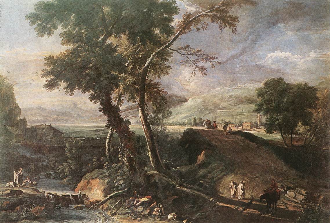 Landscape with River and Figures df